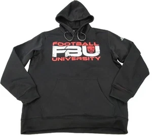 New FBU Football University Mens Size L Large Black Hoodie - Picture 1 of 12