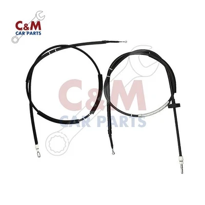 PAR DE CABLES FRENO DE MANO para AUDI A4 MK 2 (B6) CONVERTIBLE 2001 - 2004 QH Foto 1 de 3