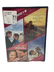 4 Film Favorites: Nicholas Sparks (Message in a Bottle, Nights in Rome New - Picture 1 of 3