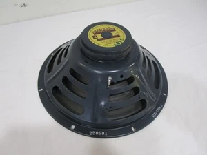 Altavoz de guitarra Jensen C12Q 1965 marco azul súper bonito 12 pulgadas 8 ohmios #1 -Cono Org - Imagen 1 de 8