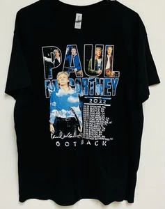 Paul McCartney Got Back 2022 Tour Tee T Shirt The Beatles Sz L NWT Band/Concert - Picture 1 of 5