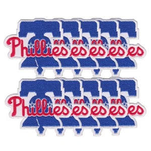 10 pcs Pennsylvania Philadelphia Phillies Baseball Size 3.0"x2.6" Iron On Patch - Picture 1 of 12