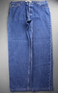 Vintage Women's Gap Jeans Low Rise Straight Size 20 Long (39x31) Button Fly - Picture 1 of 11