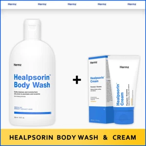Dermz Healpsorin Duschgel + Creme KONVOLUT Dermatitis Ekzem Körper Schuppenflechte - Bild 1 von 8