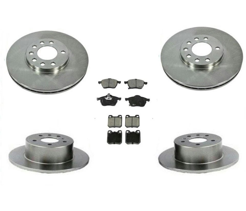 para 2000 2001 2002 2005 Saturn L100 L200 rotores delanteros y traseros y pastillas de freno de disco Foto 1 de 4