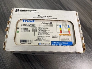 Alimentatore elettronico Triad C218UNVME CF 120V/277V con piastra di montaggio kit MULT-E - Foto 1 di 6