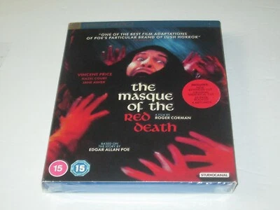 The Masque of the Red Death Blu-ray (1989) with Limited Slipcover Region B RARE - Image 1 of 2