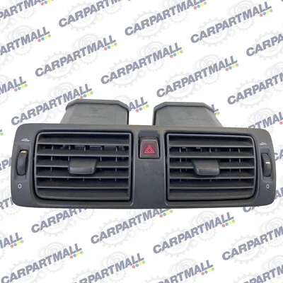 2004-2007 Volvo S40 Center Dash AC Air Vent Grille Duct W/ Hazard Switch OEM Foto 1 de 4