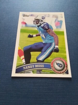 2011 Topps Football Randy Moss #258 HOF Factory Set Break NM-MT - Image 1 of 2