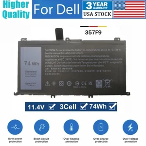 357F9 71JF4 Battery For Dell Inspiron 15 7000 7559 7557 5577 7567 5576 7566 74Wh - Picture 1 of 12