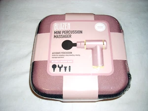 NEW Bluezen Mini Percussion Massager - Holographic Pink and Silver! - Picture 1 of 3