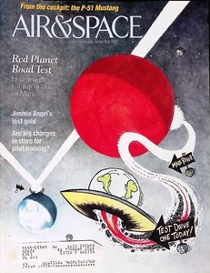 Air & Space Smithsonian Magazine June/July 1991 Red Plant, Pilot Training - Picture 1 of 2