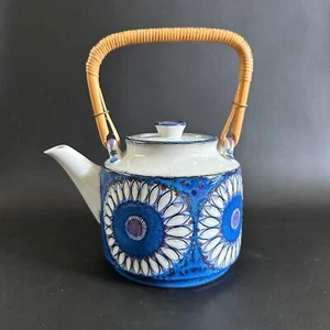 RARE VINTAGE MID CENTURY ROYAL COPENHAGEN BERTE JESSEN 601 TEA POT DENMARK - Picture 1 of 12