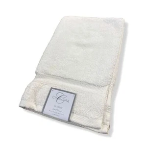 $17 Charisma White Classic Hand Towel Shower Gym Spa Bathroom Hand Towel - Picture 1 of 2