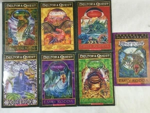 DELTORA QUEST A Lot of 7 (pb) Lake Tears,City Rat, Valley Lost, +++Emily Rodda - Picture 1 of 4