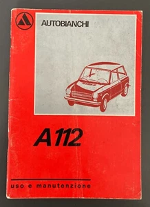 Autobianchi A 112 - Uso e manutenzione. 1970 - Foto 1 di 4