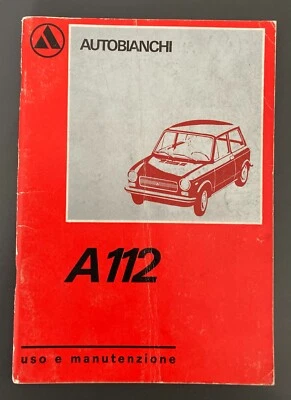 Autobianchi A 112 - Uso e manutenzione. 1970 - Immagine 1 di 4