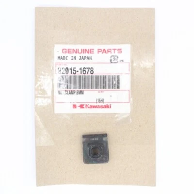 Kawasaki Clamp Nut, 6mm Part Number - 92015-1678 - Image 1 of 2