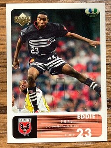 Upper Deck MLS Card 2000 #4 Eddie Pope DC United
