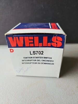 Wells LS702 Ignition Starter Switch Chrysler Cirrus Dodge Stratus Plymouth Breez - Image 1 of 3