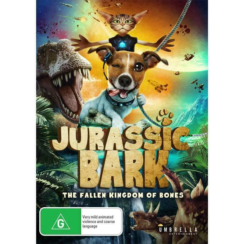 Jurassic Bark - The Fallen Kingdom Of Bones DVD: NUEVO Foto 1 de 1