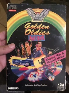 Philips Golden Oldies Jukebox CD-I An Interactive Music Video Experience CD Long - Picture 1 of 3