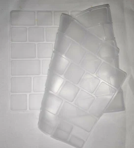 ECO ULTRA-THIN UK EU Keyboard Cover For Apple MacBook PRO 16 A2485 (M1) 2021 CLR - Picture 1 of 9