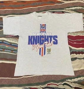 Vintage 1997 Newcastle Knights NRL ARL Grand Final Tee T shirt Mens Size XL - Bild 1 von 5