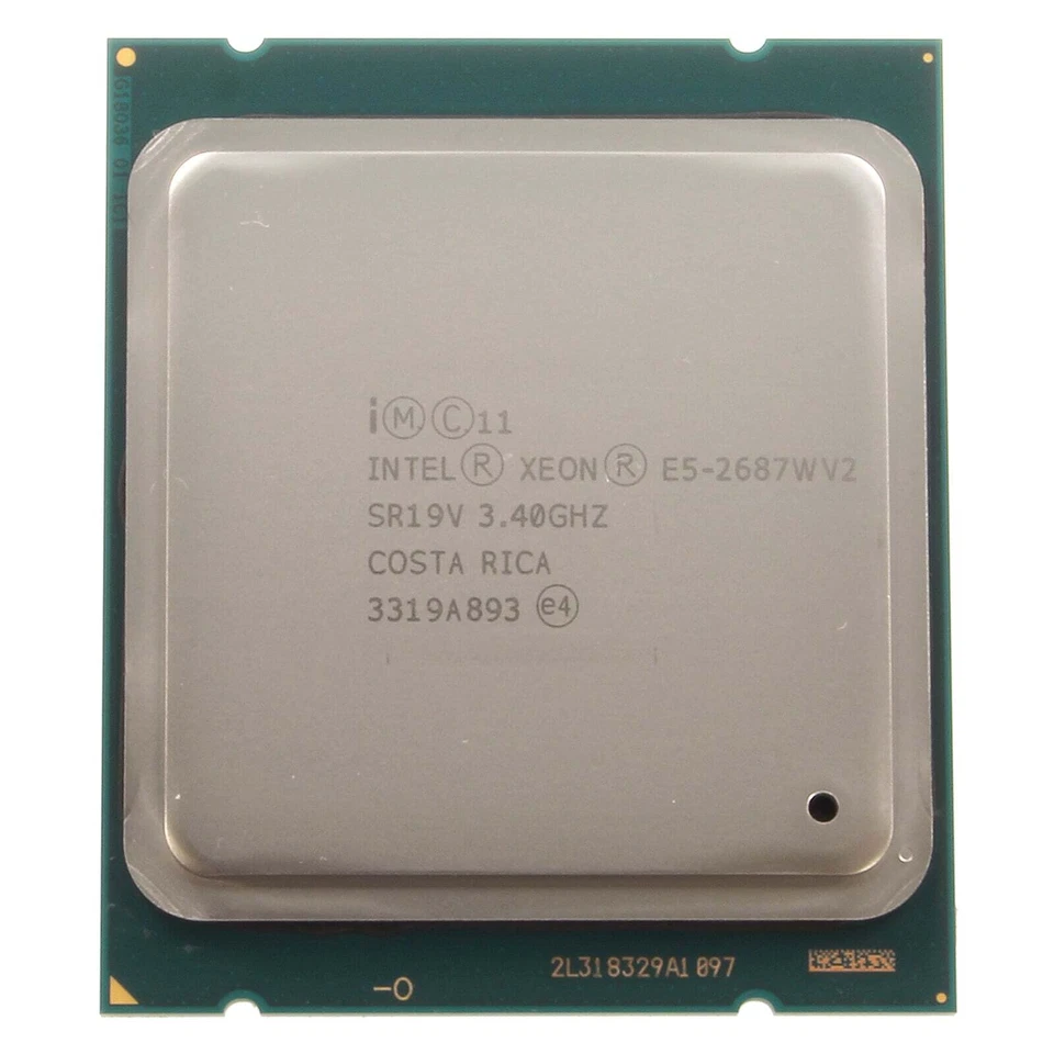 Intel CPU Sockel 2011 8-Core Xeon E5-2687W v2 3,4GHz 25M 8 GT/s - SR19V - Bild 1 von 1
