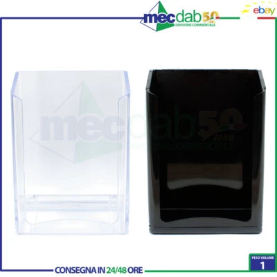 Portatovaglioli Kristal In Plastica Trasparente Per Bar Vari Colori Leone - Immagine 1 di 4