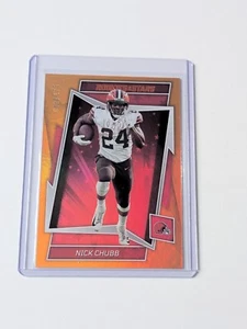 Panini Rookies & Stars 2022 Nick Chubb Browns Orange NFL /175 - Picture 1 of 2