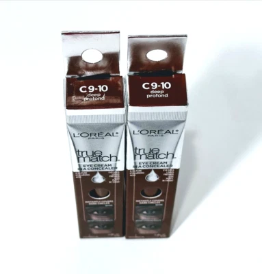 2 - L'Oreal Paris True Match Eye Cream in a Concealer, 0.4 fl oz, C9-10 Deep - Image 1 of 4