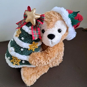 Disney Duffy Weihnachtsbaum Weihnachtsmütze Plüsch Puppe TDR TDS Exklusiv Neu mit Etikett RAR - Bild 1 von 7