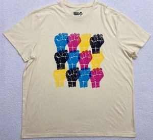 Black History Month Adult Unisex T shirt short sleeve Cream XL - Picture 1 of 5