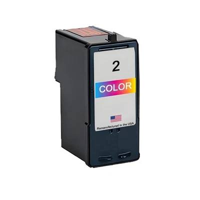 Compatible Ink Cartridge For Lexmark # 2 Color-USA - Image 1 of 2