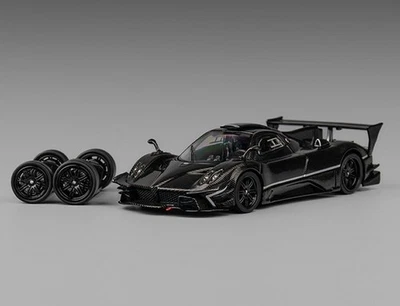 PAGANI Zonda REV - full Carbon  - black - CM 1:64 - Photo 1/4
