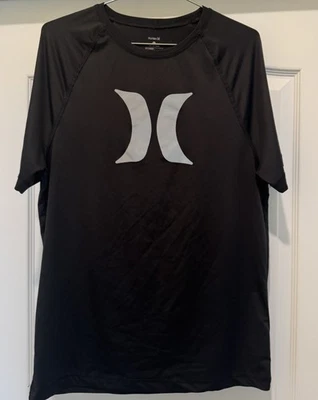 Camiseta Hurley Manga Corta Sol Hombre Talla Pequeña UPF 50 Secado Rápido Foto 1 de 4