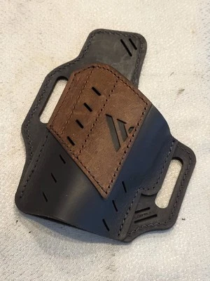 Черная кожаная кобура VersaCarry Guardian (OWB) UGB1BLKL...Glock 17, 19, Sig P320 - Изображение 1 из 4