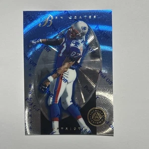 1997 Pinnacle Totally Certified - Ben Coates #104 Platinum Blue /2499 - Bild 1 von 2