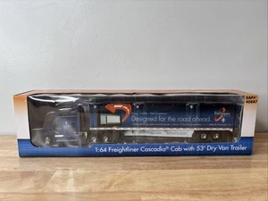2013 Lim. Ed. JJ Keller 1:64 Freightliner Cascadia Cab W/ Dry Van Trailer #40887 - Picture 1 of 5