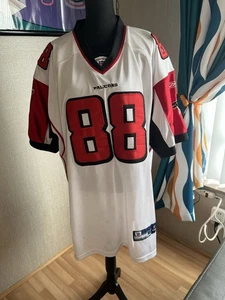 Reebok Atlanta Falcons Jersey Men’s 56 White Tony Gonzalez Stitched Football - Picture 1 of 22