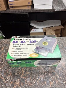 EXP Computer CRW-785 External PCMCIA CD-RW CD Rewrites For laptops - New In Box - Picture 1 of 3