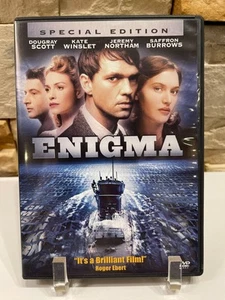 ENIGMA DOUGRAY SCOTT KATE WINSLET JEREMY NORTHAM SAFFRON BURROWS CC R USED DVD - Picture 1 of 4