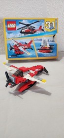 LEGO Creator 3 in 1 Red Aircraft 31057 Complete w/ Box