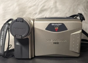 Sharp Viewcam VL-AH30 Video Camcorder HI 8 16X Zoom Hi Fi Auto Focus Untested - Picture 1 of 17