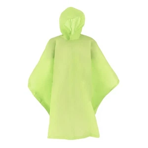 Totes Kids' Hooded Pullover Rain Poncho with Snaps - Picture 1 of 8