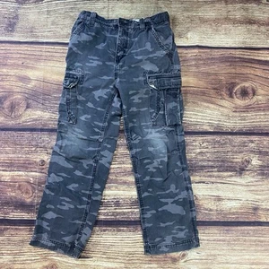 Gap Kids Boys Size 10 Husky Camo Pants With Adjustable Straps - Picture 1 of 7