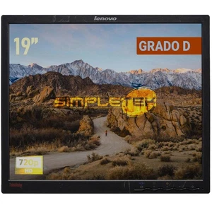 LENOVO L1900P SCHERMO MONITOR LCD DISPLAY 19" 5:4 4:3 1280 x 1024 VESA VGA DVI - Imagen 1 de 5