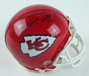 Mini casco firmato Tony Moeaki autografato Riddell Kansas City Chiefs - Foto 1 di 9