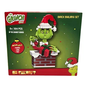 BrickCraft The Grinch Up The Chimney 504pcs Christmas Brick Building Set NEW - Picture 1 of 2